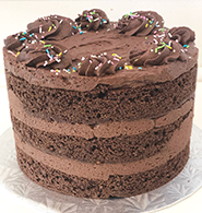 Keto Chocolate Birthday Cake