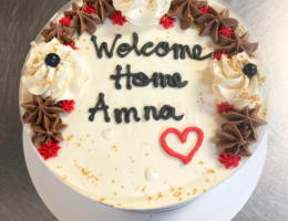 Cake Welcome Home